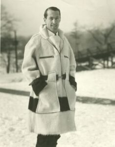 Harry Pangman, Manager of Canadian Ski Team at 1936 Olympic Winter Games in Garmisch-Partenkirchen, Germany.