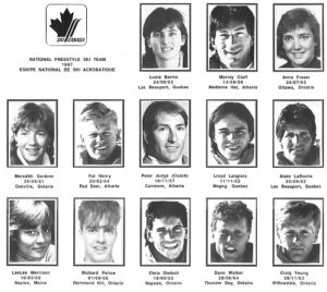 National Freestyle Ski Team 1987