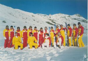 National Freestyle Ski Team 1985 group photo