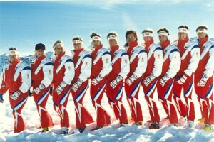 National Freestyle Ski Team 1988 Tignes, France