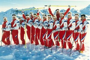 National Freestyle Ski Team 1988 Tignes, France 