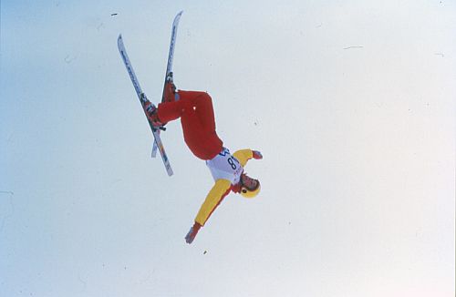 Anna Fraser in freestyle jump