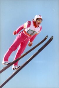 1988 Olympic Winter Games in Calgary, AB - Steve Collins.