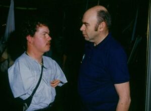 Jerry Johnston (right)
