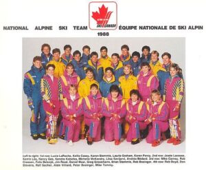 National Alpine Ski Team 1988