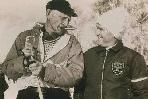 Réal Charette (right) and Jackrabbit