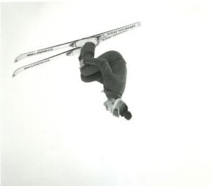 Johnston, John making a back flip