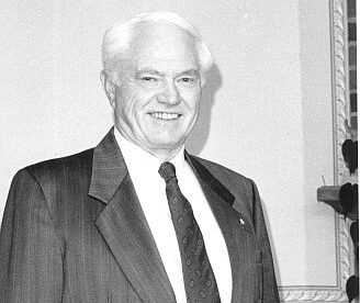 Keith Nesbitt at the 1990 Canadian Ski Hall of Fame Induction Ceremony