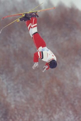 Nicolas Fontaine at 1998 Olympic Winter Games in Nagano, Japan.