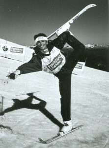 Lucie Barma ballet skiing