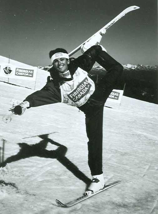 Lucie Barma ballet skiing