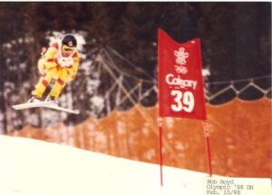 Rob Boyd at 1988 Olympic Winter Games in Calgary