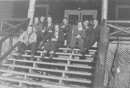 W.B. Thompson - far left