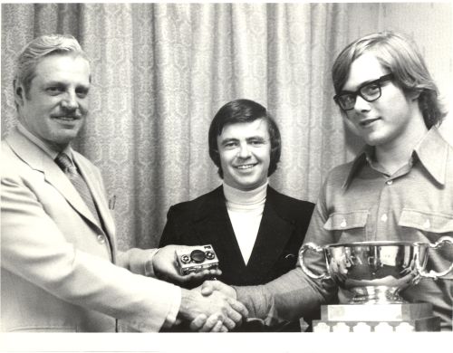 Dave Irwin named Canada's most promising ski racer on May 25, 1972.