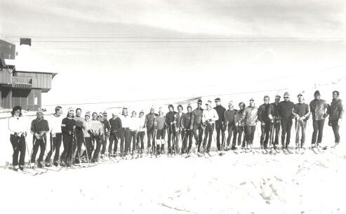 National Alpine Ski Team - October 1972 in Stelvio, Italy