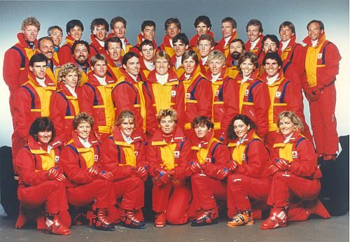 National Alpine Ski Team 1985-86
