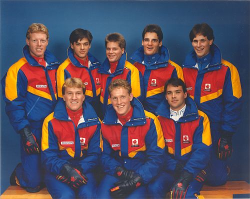 National Alpine Ski Team 1986