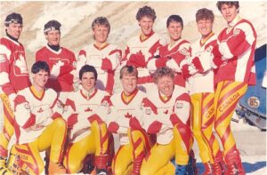 National Alpine Ski Team 1986