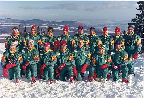 National Alpine Ski Team 1989-90 Men's Giant Slalom/Slalom Team