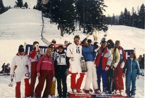 National Freestyle Ski Team at 1985 Oberjoch World Cup