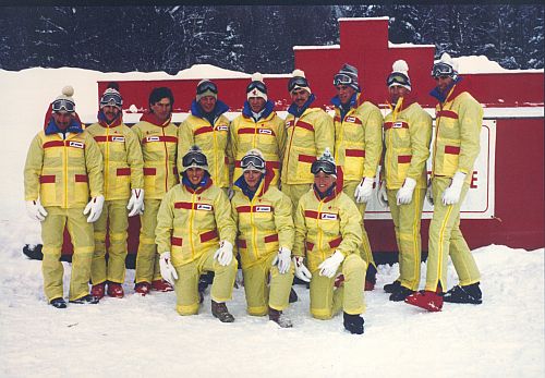 National Freestyle Ski Team 1985