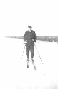 Roger Langley in Barre, Massachusets, 1946