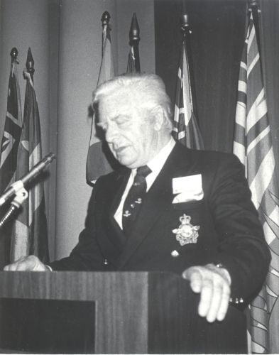 1986 Canadian Ski Hall of Fame Induction Ceremony. 