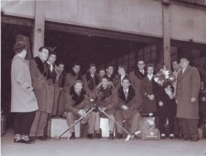 National Alpine Ski Team arrival at Zurich Airport