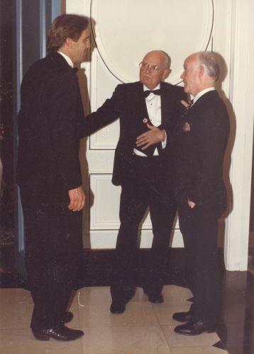 Inductee John Eaves at 1988 Induction ceremony