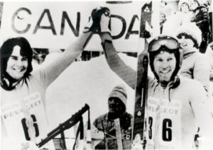 1978 World Cup Downhill in Chamonix, France - Ken Read places 1st, Dave Murray 2nd.