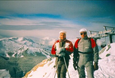 Arnold Midgley (left).