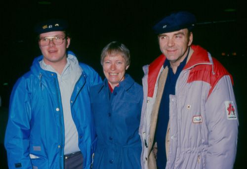Jerry Johnston (right)