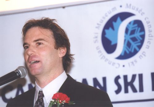 John Smart at 2003 Canadian Ski Hall of Fame Induction Ceremony.