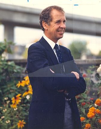 Lorne O'Connor at Induction Ceremony 1992