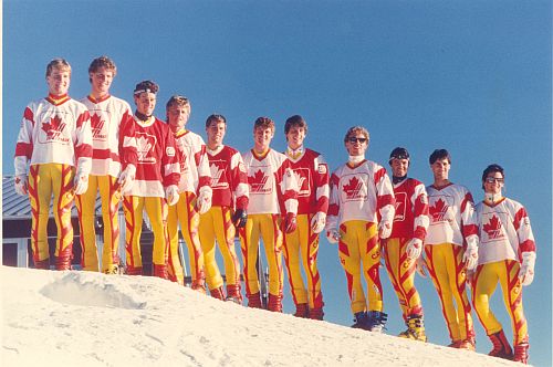 National Alpine Ski Team 1986