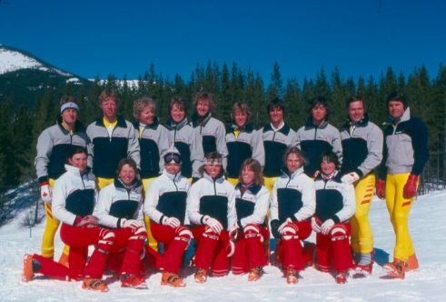 National Alpine Ski Team 1982