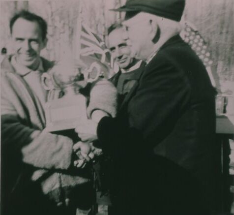 Fred Morris (middle), Sigurd Lockeberg (right)