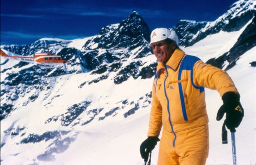 Hans Gmoser. Canadian Mountain Holidays (CMH).
