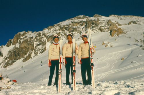 Women's National Alpine Ski Team 1972 Val d'Isère