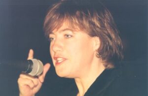 Meredith Gardner at 1995 Canadian Ski Hall of Fame Induction Ceremony