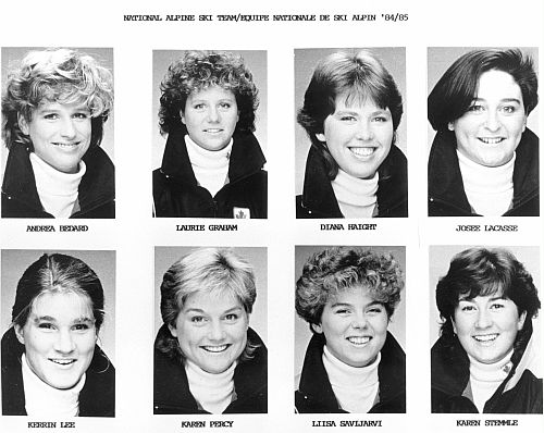 National Alpine Ski Team 1984-85