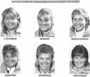 Women's National Alpine Ski Team 1987-88
