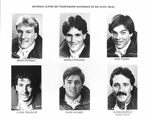 Men's National Alpine Ski Team 1986-87