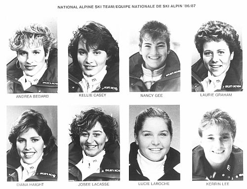 Women's National Alpine Ski Team 1986-87 