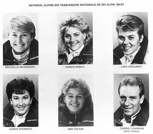 National Alpine Ski Team 1986-87