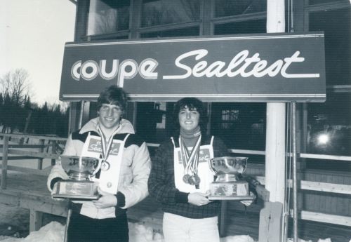 Alain LaRoche and Lucie Barma