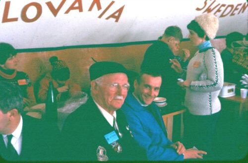 Sigurd Lockeberg at Camp Fortune (Ottawa Ski Club) in 1967