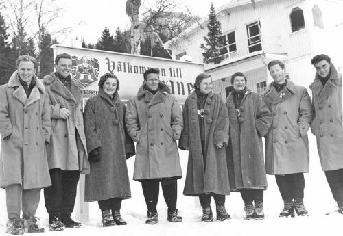 1954 Canadian Alpine ski team