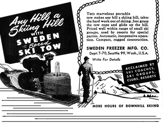Ben Eoin Sweden Speed Ski Tow.