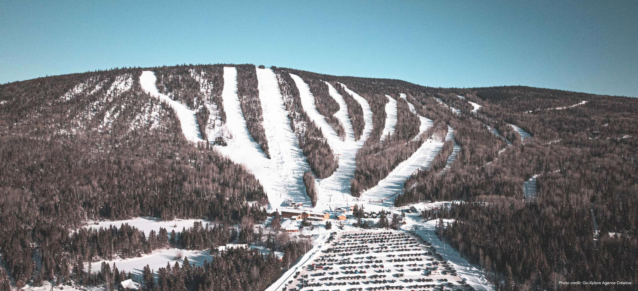 Mont Grand-Fonds, La Malbaie, Charlevoix, Québec.